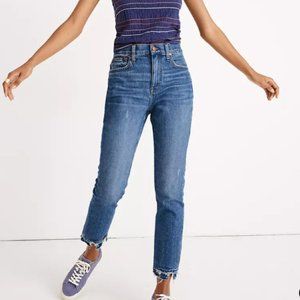 Madewell Petite High-Rise Slim Boyjean
